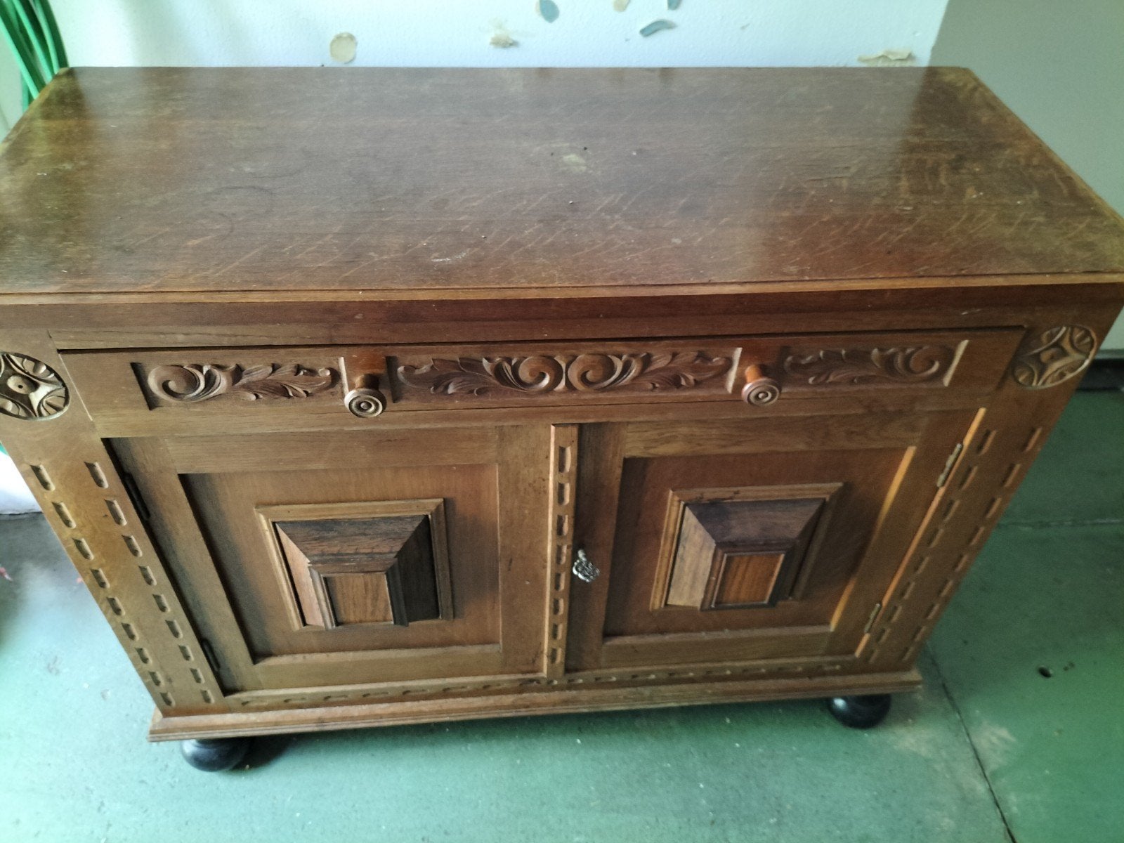 Dressoir met lade, Ophalen
