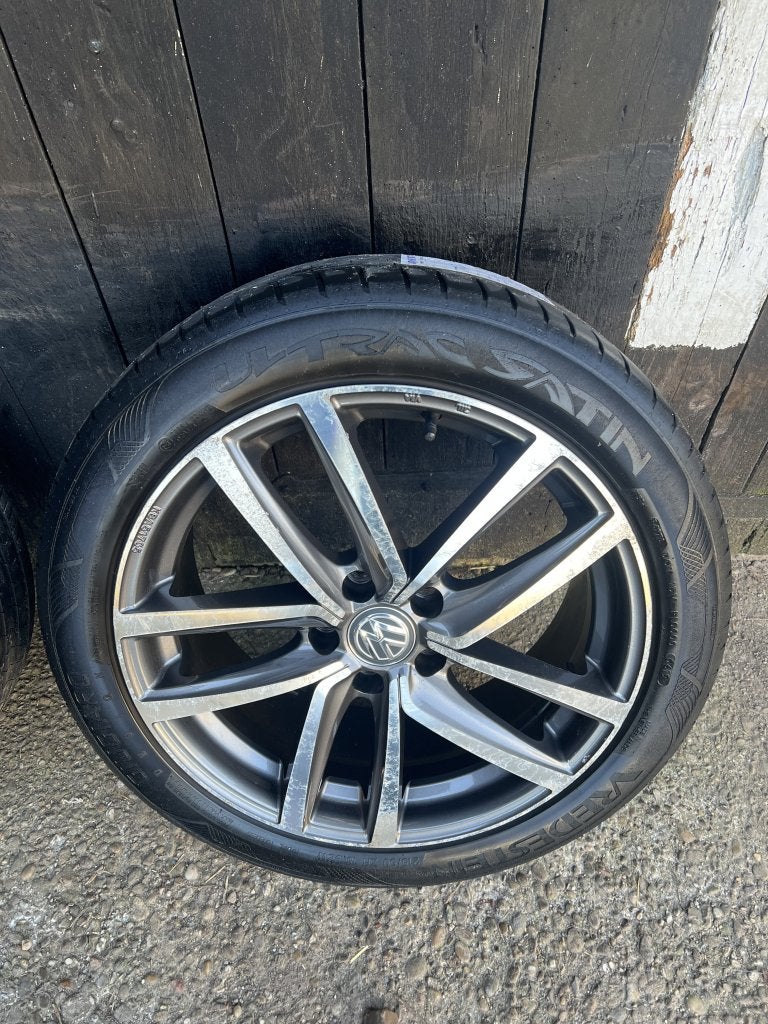 Volkswagen Passat Tiguan Golf 5 6 7 8 T-Roc velgen 5x112 18”, Auto-onderdelen, Niet ingevuld, 18 inch, Banden en Velgen, Niet ingevuld