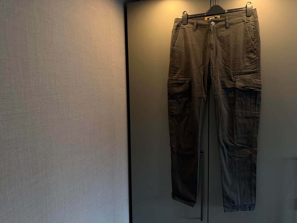 Only&Sons tapered cargo pants zwart W31L34, Ophalen of Verzenden, Zo goed als nieuw, Overige maten, Zwart