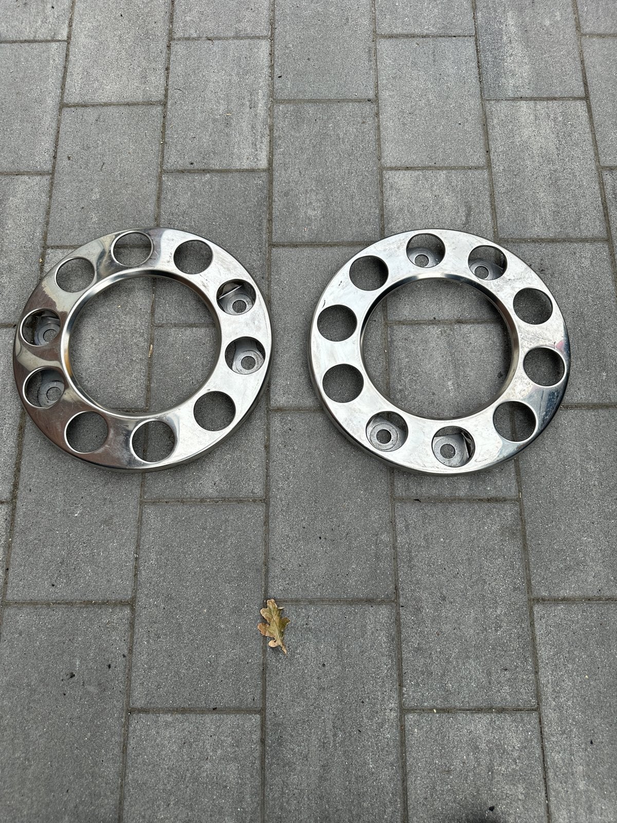 2x wieldop DAF XF, Auto diversen, Wieldoppen, Ophalen, Gebruikt
