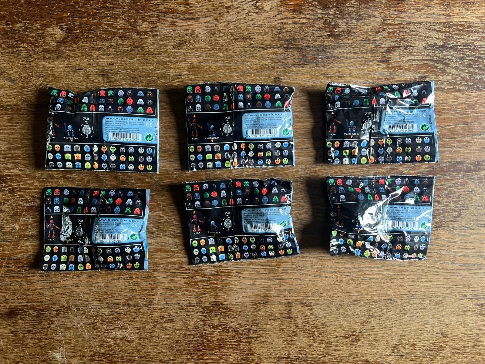 Lego Bionicle Kanohi Mask Pack polybag 8530, Bionicle, Lego, Nieuw, Ophalen of Verzenden
