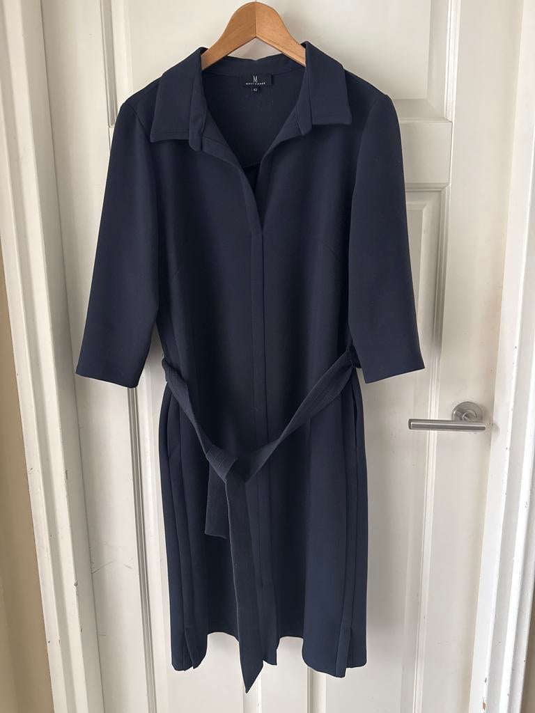 Mart Visser donkerblauwe jurk - Maat 42, Kleding | Dames, Jurken, Blauw, Maat 42/44 (L), Ophalen of Verzenden, Zo goed als nieuw