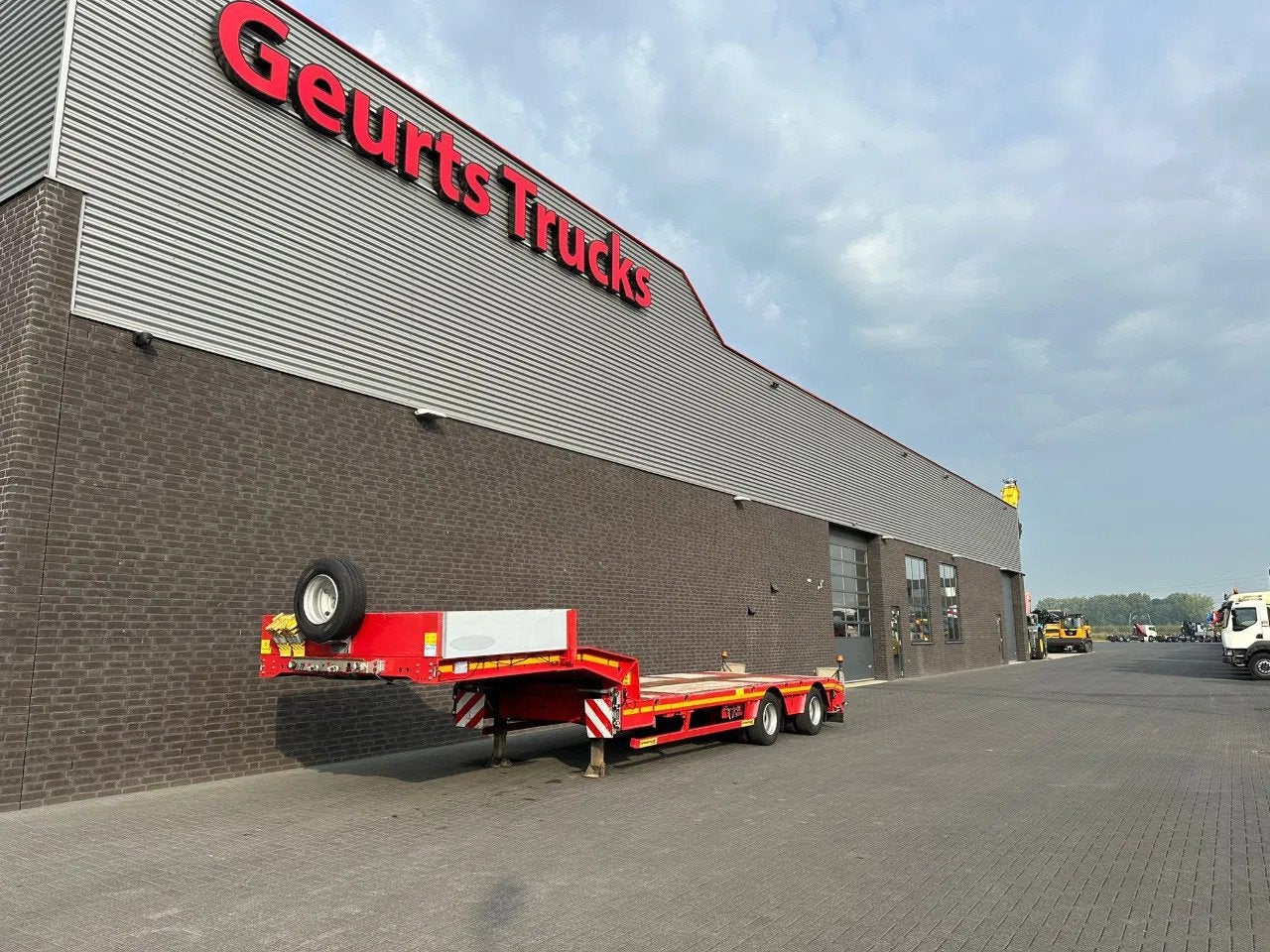 Faymonville F-S42-111A SEMI DIEPLADER/TIEFLADER/LOWLOADER, Auto's, Overige brandstoffen, Bedrijf, Aanhangers en Opleggers, Te koop
