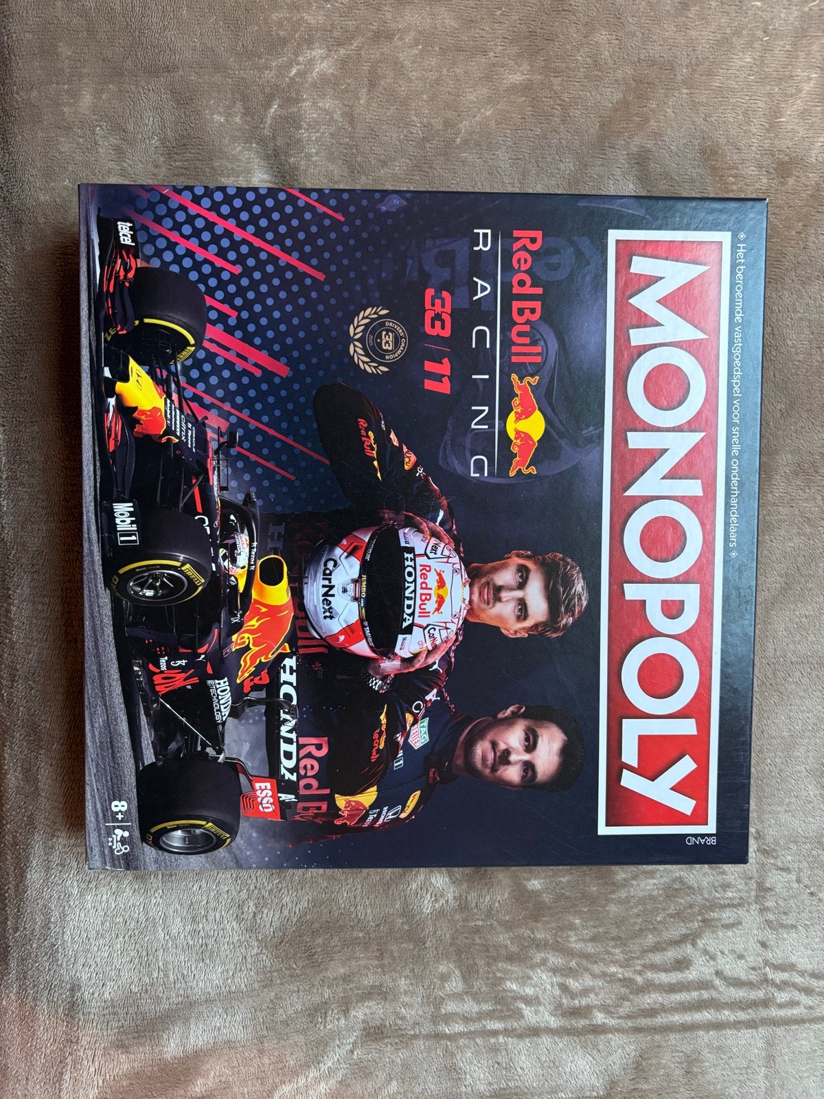 Monopoly Red Bull Racing Formule 1 Editie -*spel, Ophalen of Verzenden, Nieuw