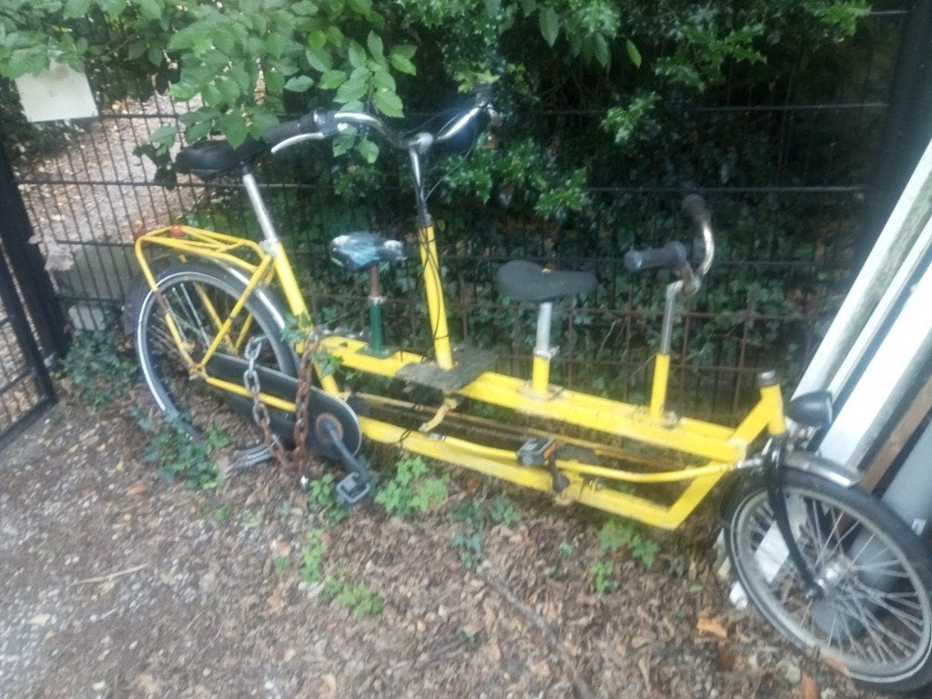Tademfiets 3 personen, Minder dan 10 versnellingen, Gebruikt, Onbekend, 51 tot 55 cm