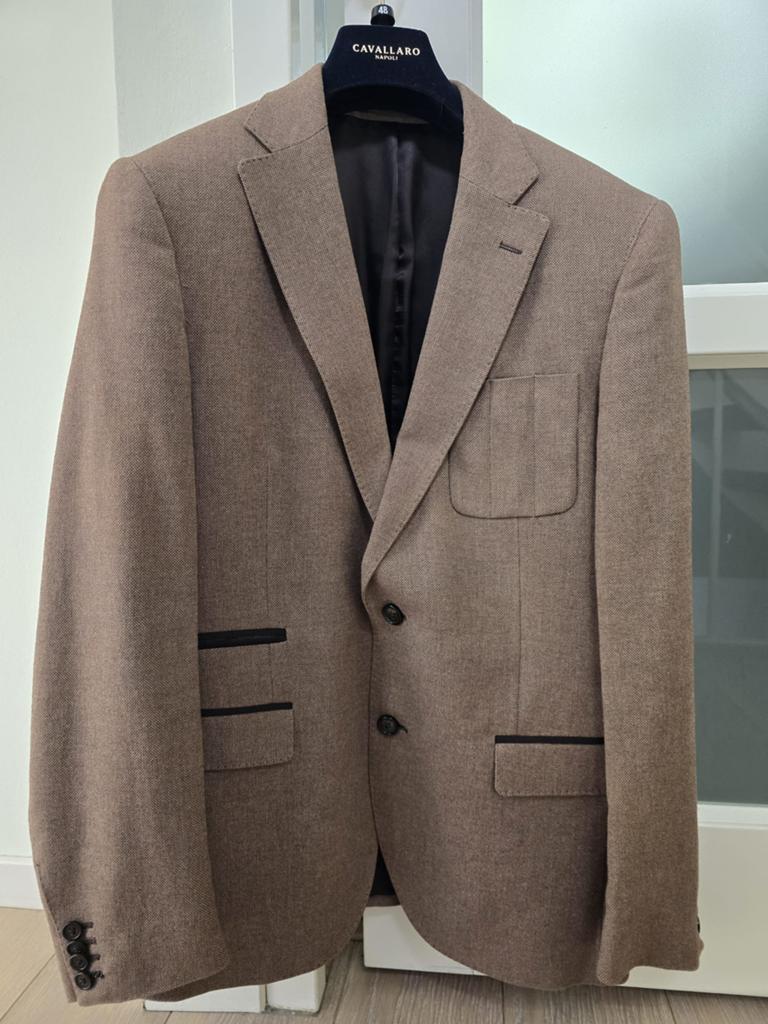 Twee prachtige Cavallaro jasjes mt 46, Kleding | Heren, Ophalen, Zo goed als nieuw, Maat 46 (S) of kleiner, Blauw