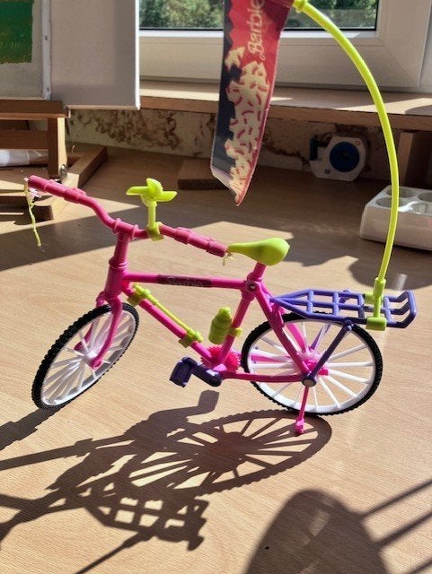 Vintage Barbie Bicyclin Fiets voor deBarbie verzamelaar, Ophalen of Verzenden, Overige typen
