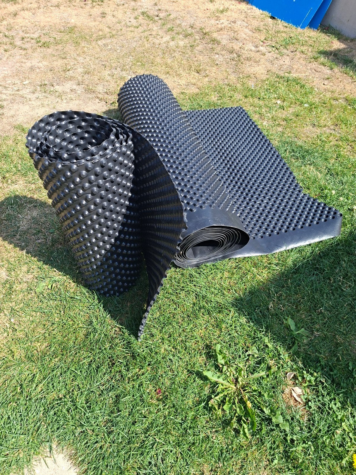 Noppenfolie / Drainagemat - 2 rollen, Doe-het-zelf en Verbouw, Ophalen, Nieuw