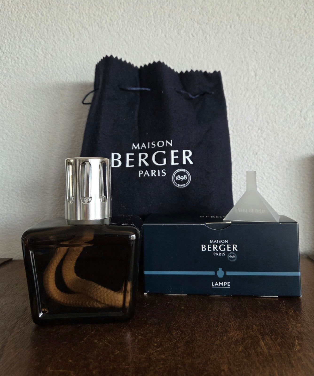 Originele Lampe Berger set – Maison Berger Paris, Huis en Inrichting, Ophalen of Verzenden, Glas, Geurverspreider