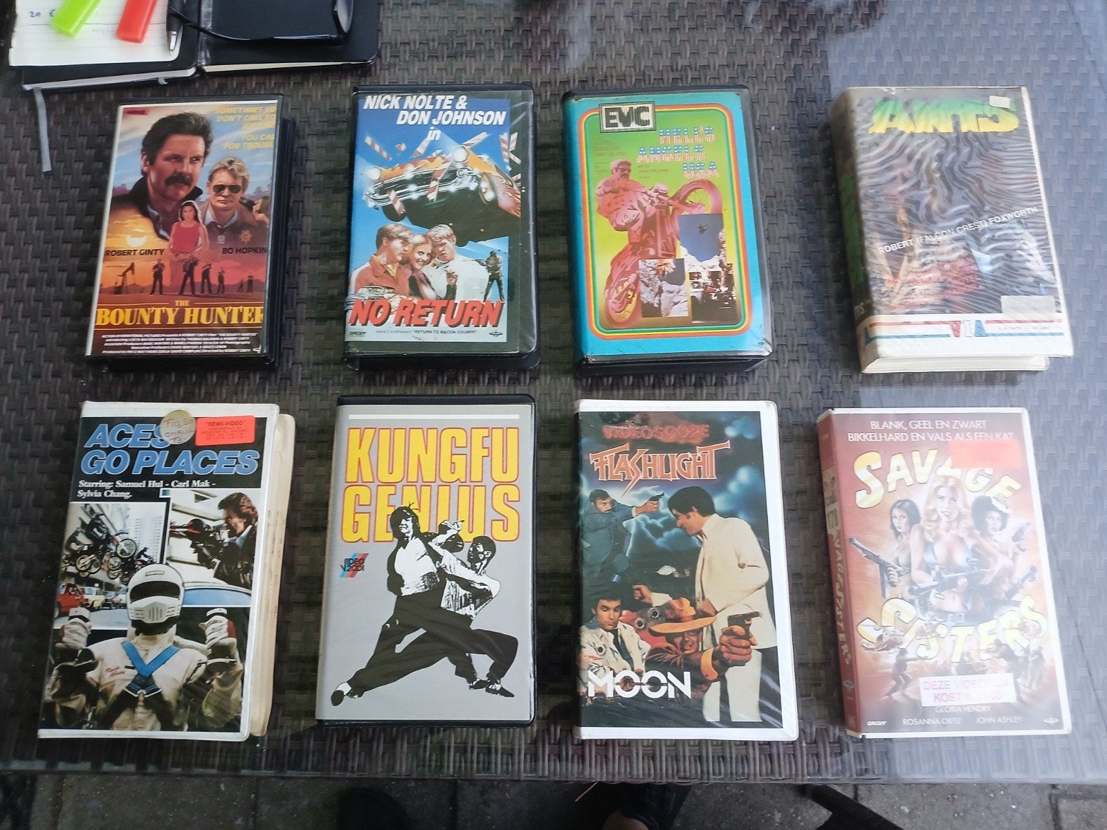 diverseVHS - Actie/Avontuur films vintage kijkplezier op vhs, Cd's en Dvd's, VHS | Film, Gebruikt, Ex-rental, Ophalen of Verzenden
