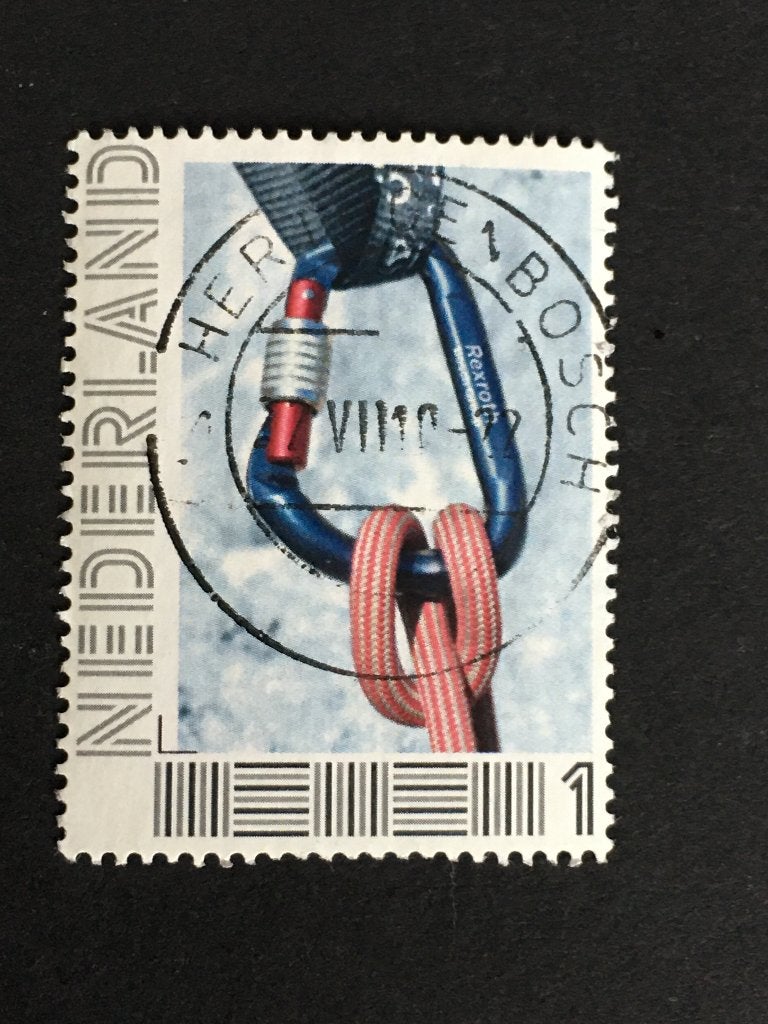 2743 Persoonlijke - klimmateriaal - gestempeld, Postzegels en Munten, Ophalen of Verzenden, Na 1940, Gestempeld