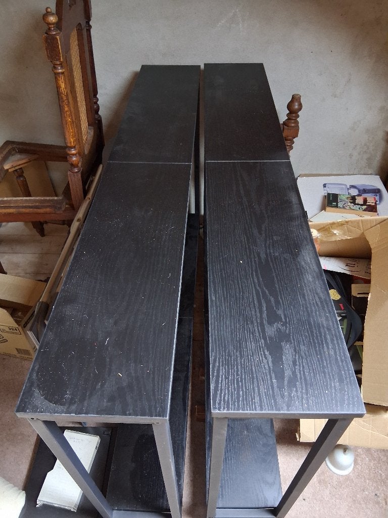 Side table, Ophalen, 100 tot 150 cm, Overige materialen, Zo goed als nieuw