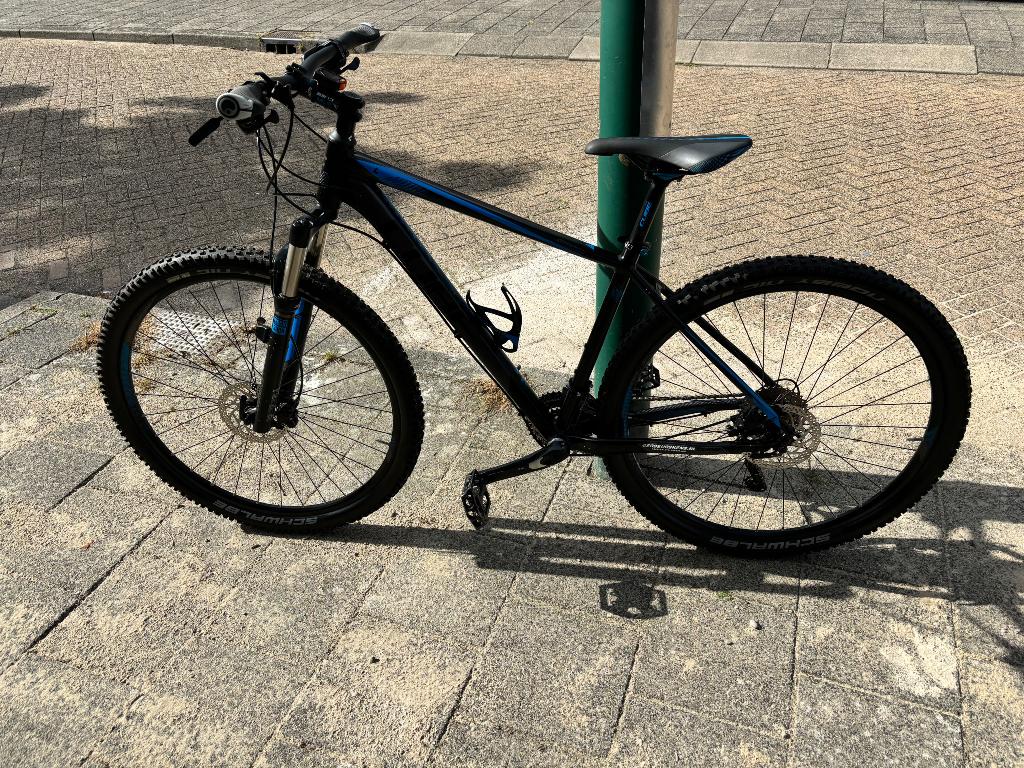 Fiets, Fietsen en Brommers, Fietsen | Dames | Damesfietsen, 53 tot 56 cm, Versnellingen, Zo goed als nieuw, Schijfrem