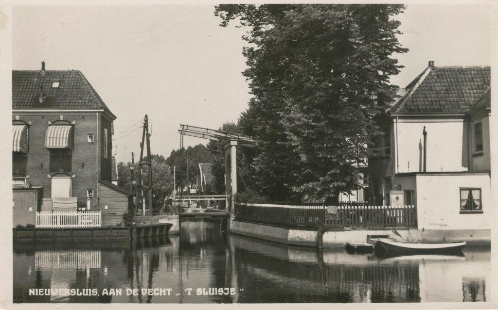 Nieuwersluis aan de vecht `t Sluisje, Verzenden, 1940 tot 1960, Ongelopen, Utrecht