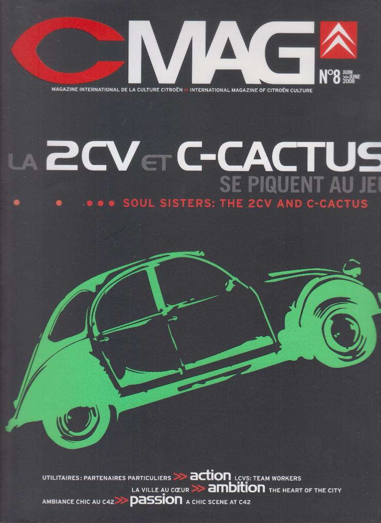 Citroën C-Mag magazine issue n8 june 2008, Boeken, Auto's | Boeken, Verzenden, Gelezen, Citroën