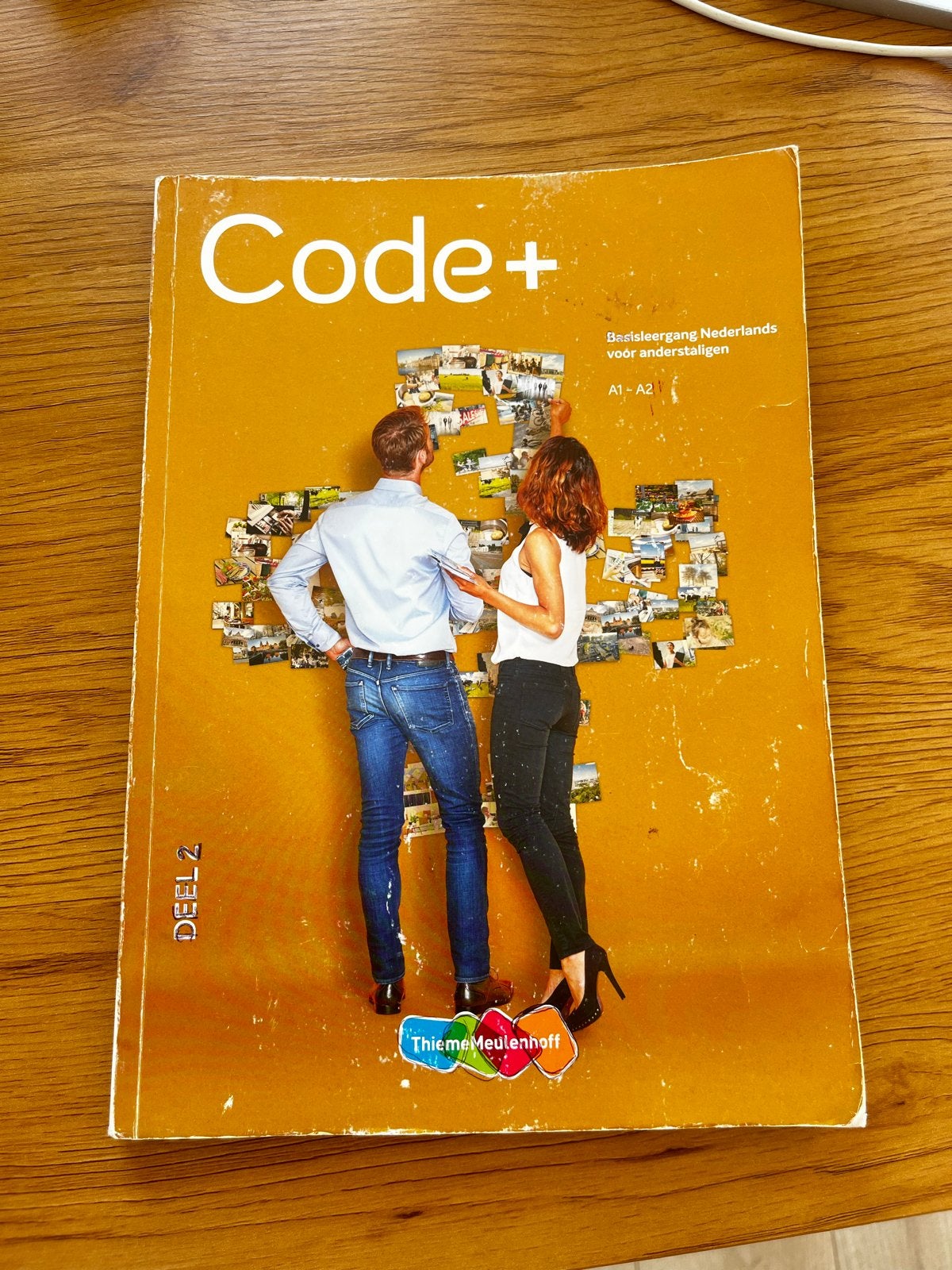 Code+ Deel 2 Nederlands Boek A1-A2 Tweedehands, Ophalen, Alpha, Gelezen, Overige niveaus