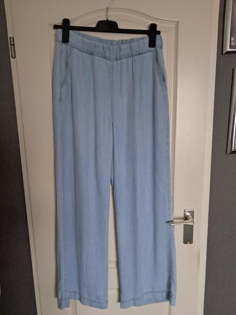Broek &CO Woman Kleur : Blauw Maat : XL, Kleding | Dames, Broeken en Pantalons, Blauw, Maat 46/48 (XL) of groter, &Co Woman, Ophalen of Verzenden