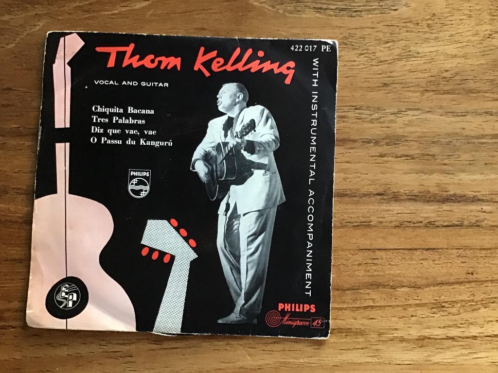 Thom Kelling. Single, Ophalen of Verzenden, Gebruikt, Overige formaten