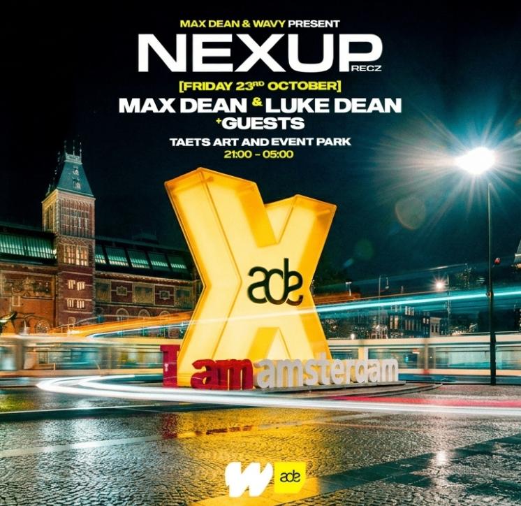 Tickets MAX DEAN & WAVY PRESENT: NEXUP [ADE] 23-10-2026, Twee personen
