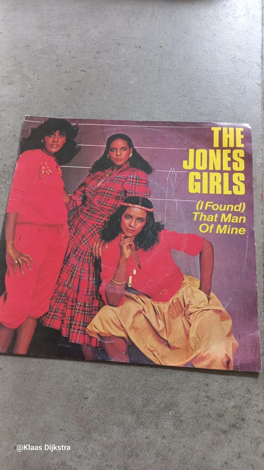 The Jones Girls - (I Found) That Man Of Mine, Cd's en Dvd's, Vinyl Singles, Ophalen of Verzenden, Gebruikt, 7 inch, R&B en Soul