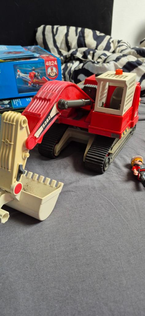 Playmobil City Action Graafmachine 5282 met figuur, Ophalen of Verzenden, Gebruikt, Complete set