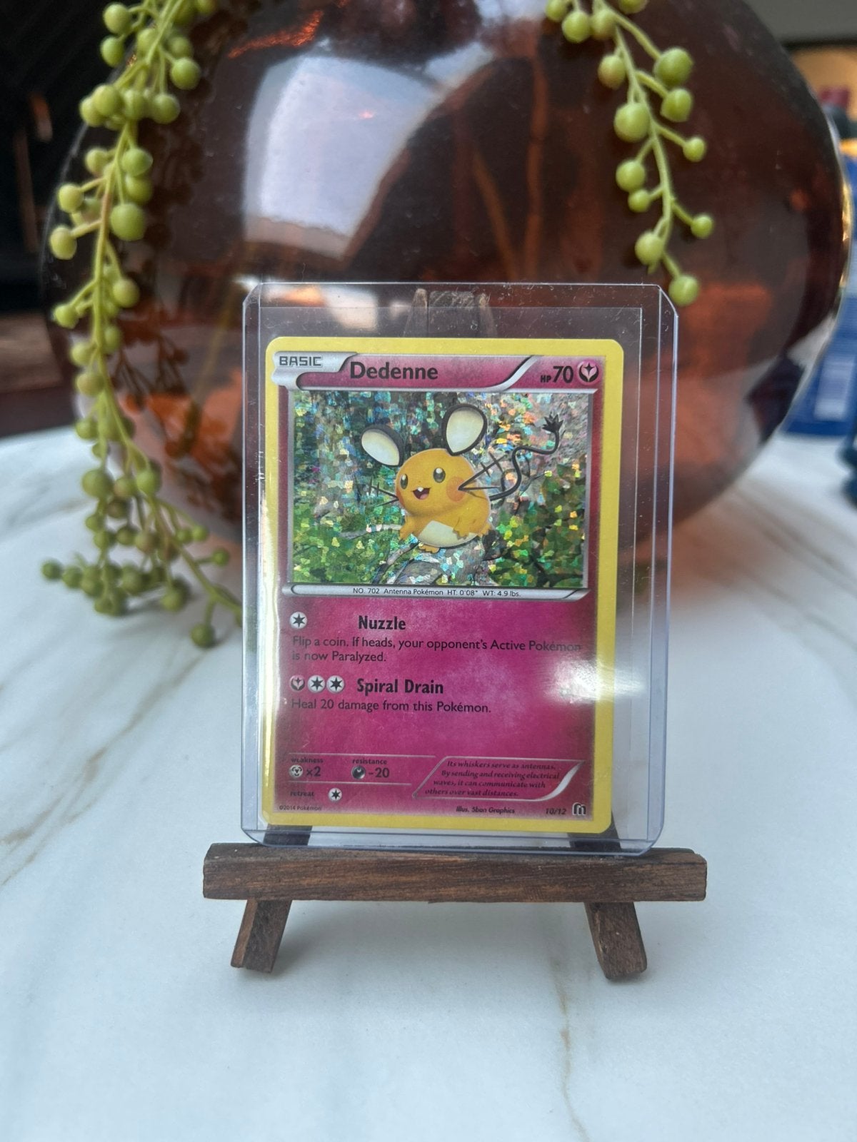 Pokémon Dedenne 10/12 McDonald's promo 2016, Ophalen of Verzenden, Zo goed als nieuw