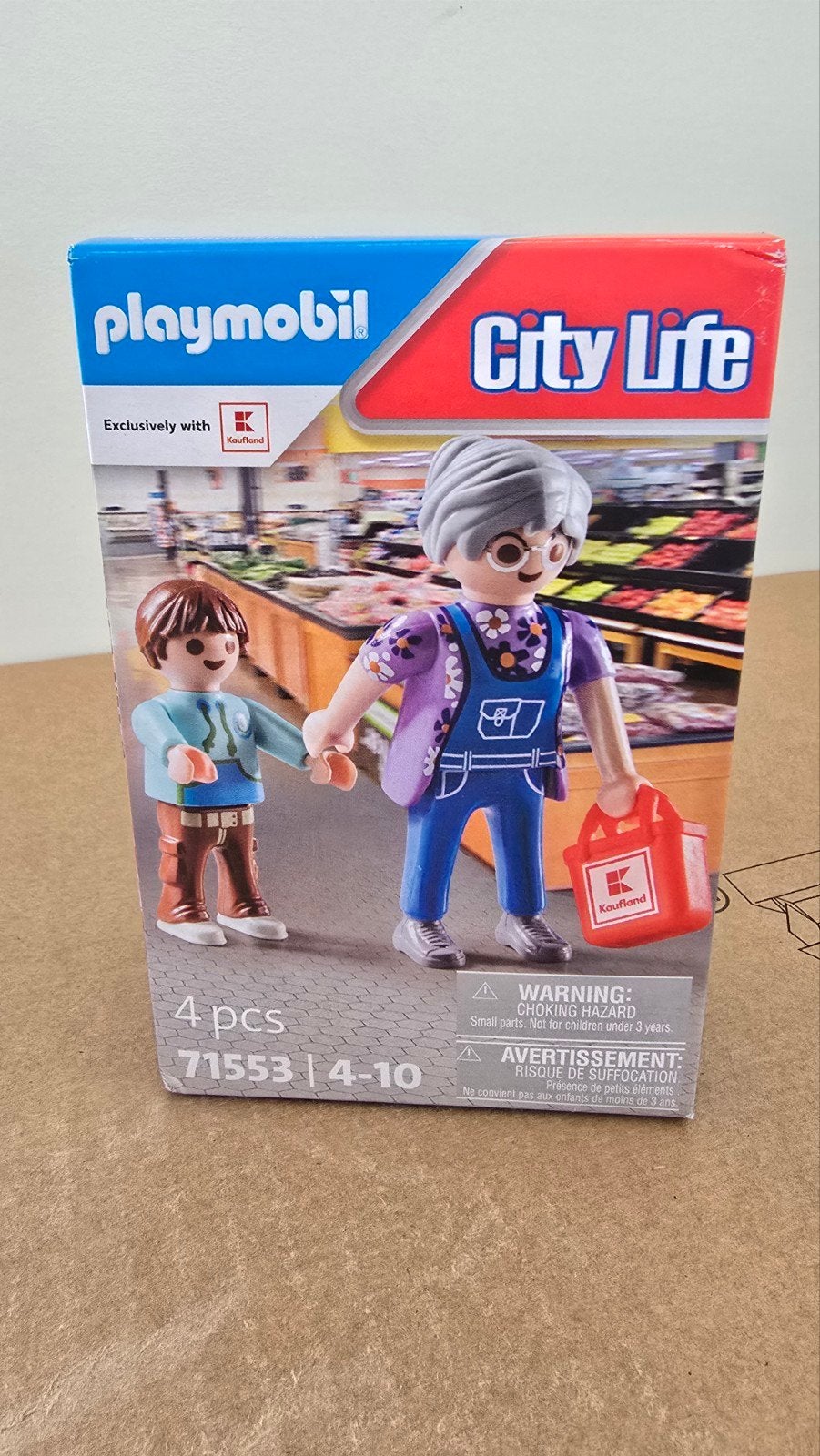 Playmobil 71553 Kaufland Oma met kleinkind nieuw in doos, Ophalen of Verzenden, Nieuw, Complete set