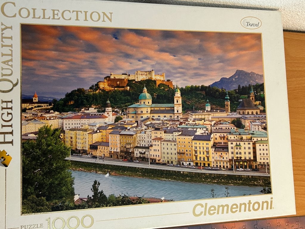 Puzzel Clementoni " Travel", Ophalen, 500 t/m 1500 stukjes, Gebruikt, Legpuzzel