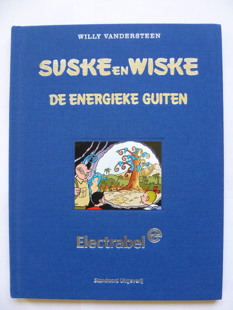 S&W LUXE UITGAVE"DE ENERGIEKE GUITEN"ELECTRABEL UIT 2005, Willy Vandersteen, Eén stripboek, Nieuw, Ophalen of Verzenden