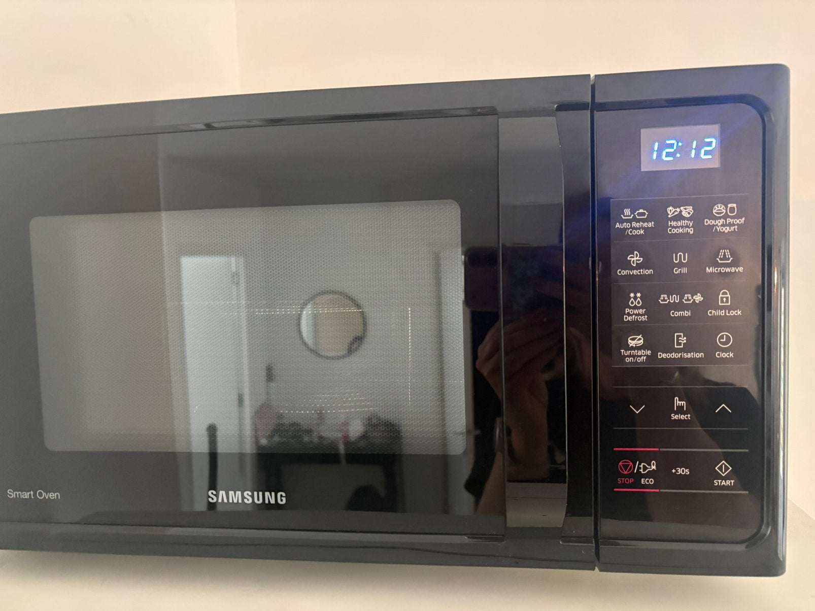 Samsung smart oven combimagnetron, Witgoed en Apparatuur, Ovens, Ophalen, Zo goed als nieuw, Minder dan 45 cm