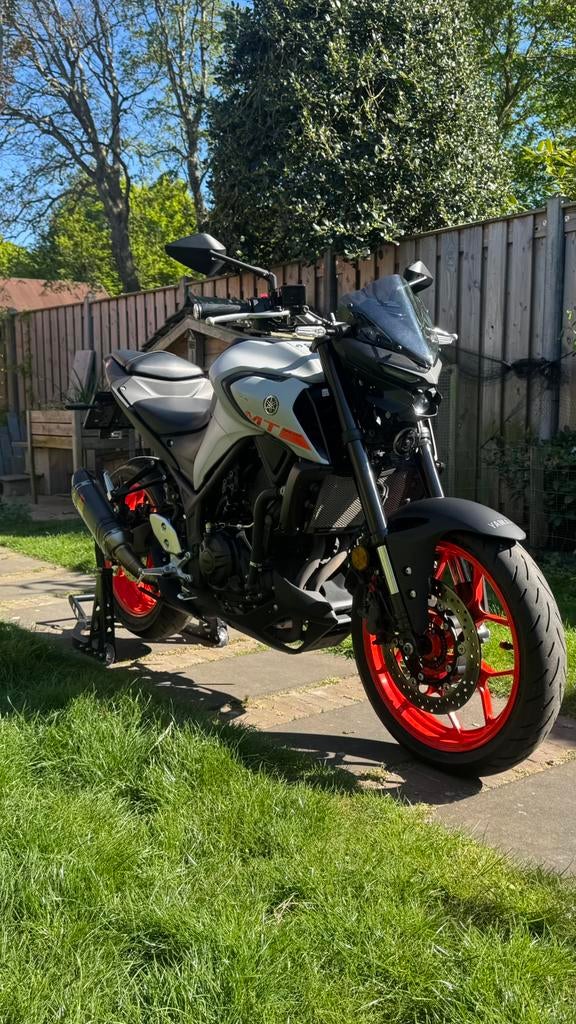 Yamaha MT-03 2021 A2 Rijbwijs, Motoren, Ophalen