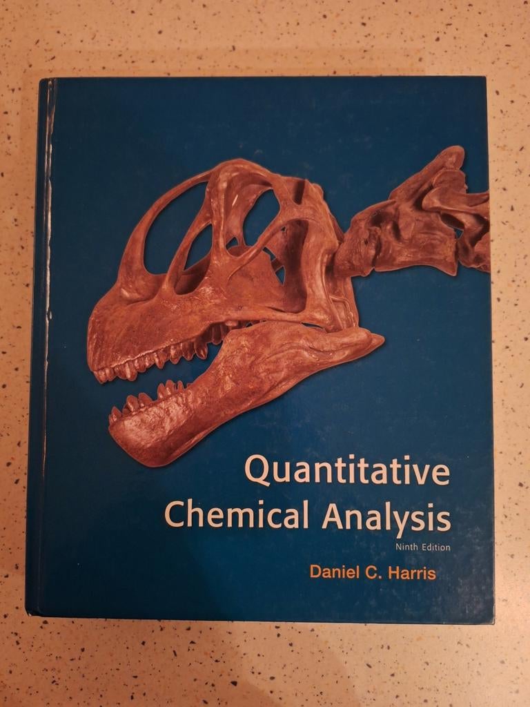 Kwantitatieve Chemische Analyse - Daniel C. Harris, Ophalen of Verzenden, Zo goed als nieuw, Overige onderwerpen, Daniel C. Harris