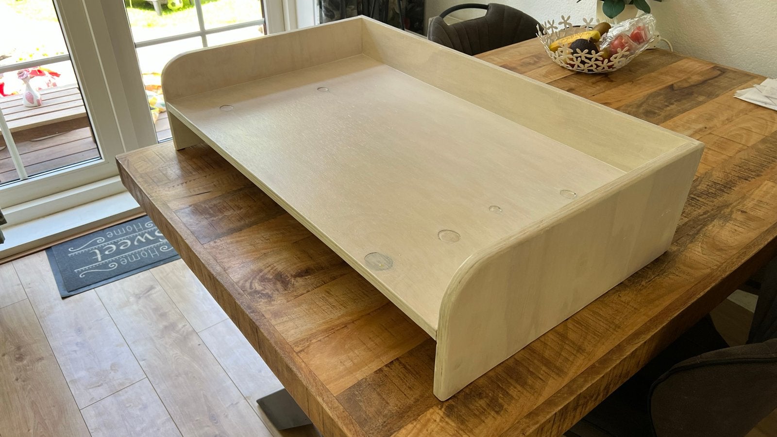 Commode voor bureau/tafel- Compact en handig, Gebruikt, 50 tot 70 cm, 75 tot 100 cm, Opstaande rand