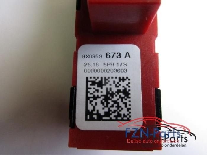 Audi A1 8X0 Dashboardschakelaars Middenconsole, Ophalen of Verzenden, Gebruikt