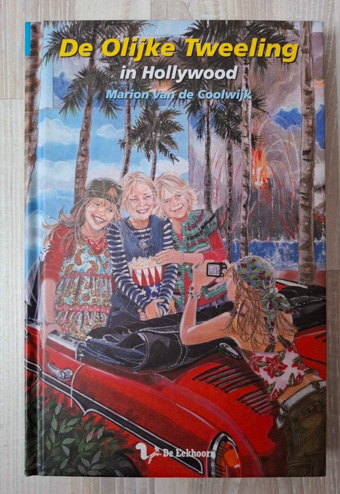 De Olijke Tweeling in Hollywood - Marion van de Coolwijk, Ophalen of Verzenden, Zo goed als nieuw, Marion van de Coolwijk, Fictie