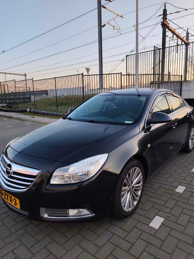 Moet snel weg.Opel Insignia 1.4 Turbo 103KW 5-DRS 2013 Zwart, Auto's, Euro 5, Stof, Zwart, 4 cilinders