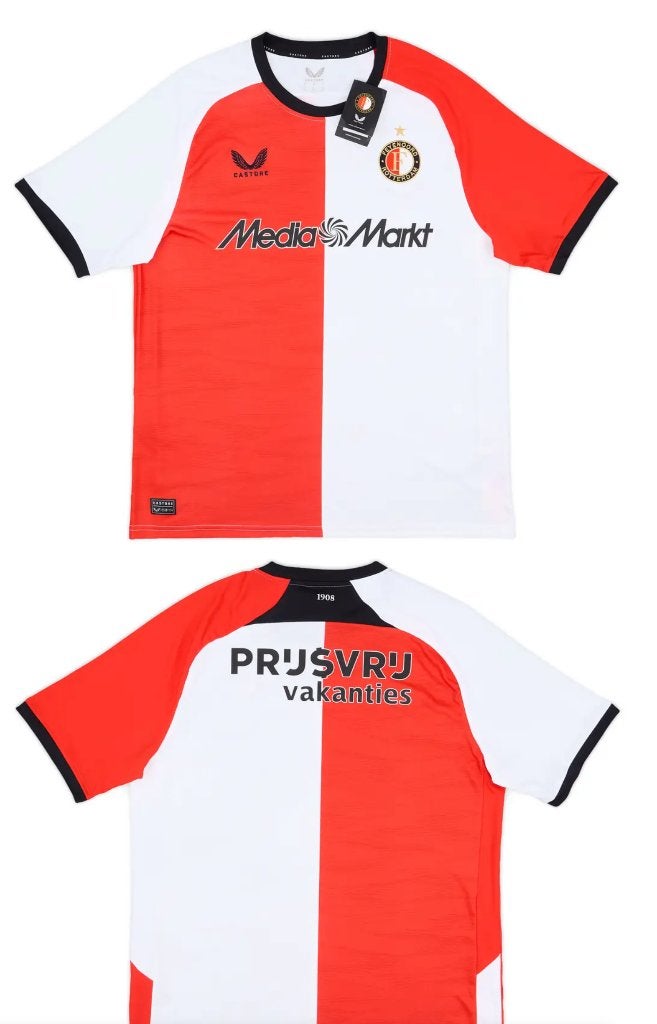 2024-25 Feyenoord thuisshirt XXL, Ophalen of Verzenden, Zo goed als nieuw, Feyenoord, Shirt