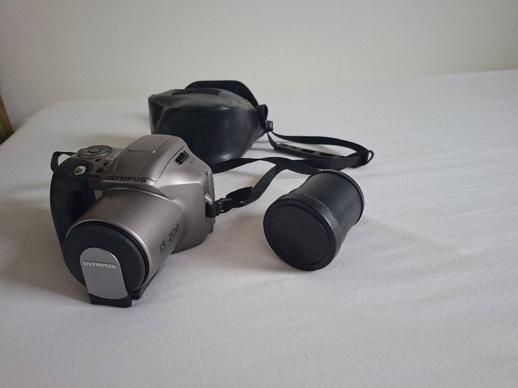 foto camera analoog, Ophalen, Gebruikt, Spiegelreflex, Olympus