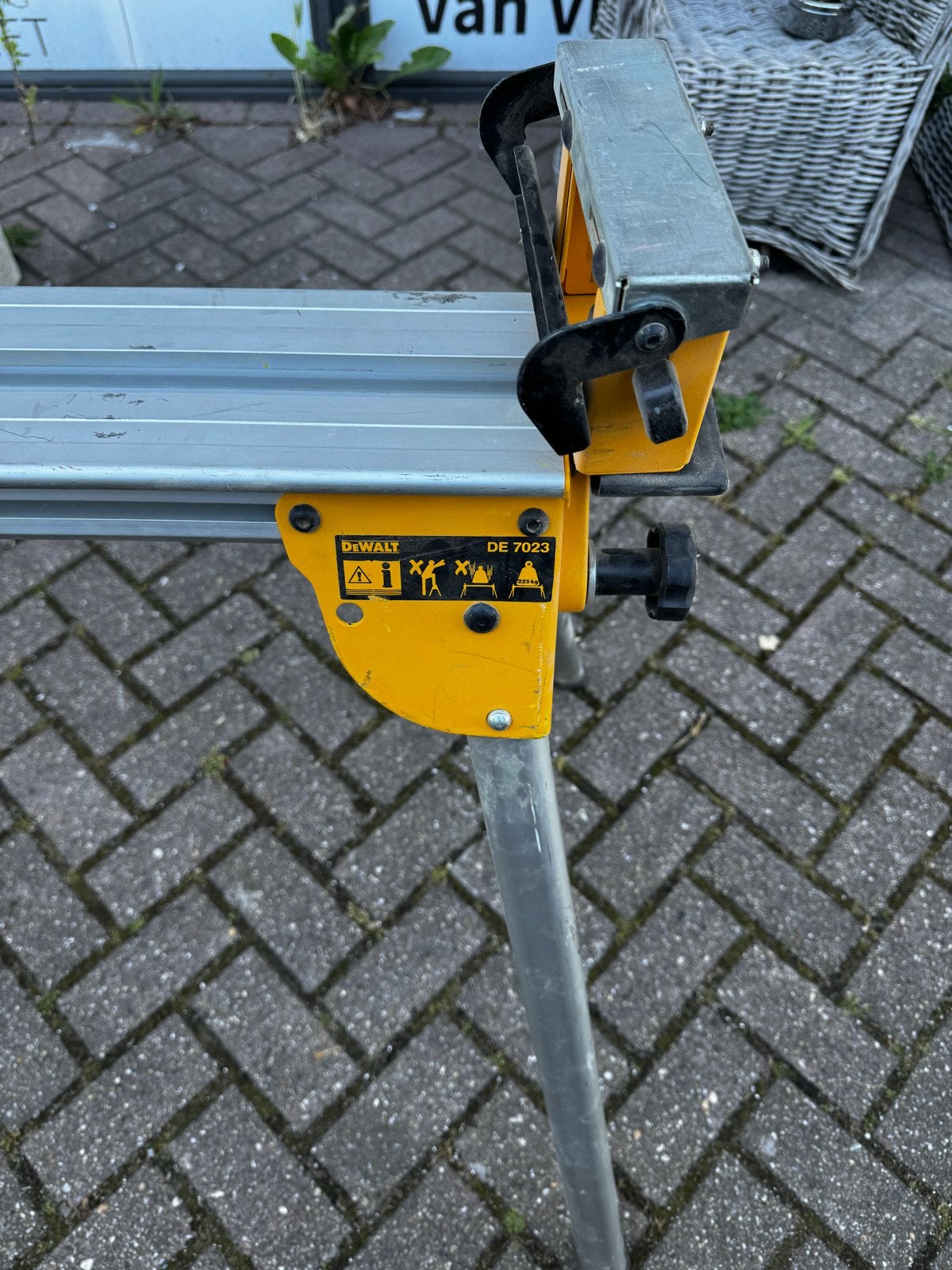 DeWalt DE7023 Afkortzaag onderstel - Gebruikt, Ophalen, Gebruikt