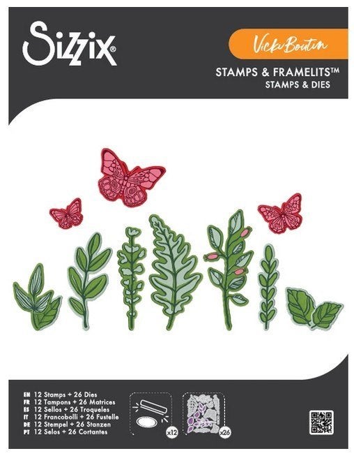 Sizzix stamps&framelits, Ophalen of Verzenden, Nieuw, Clearstamp