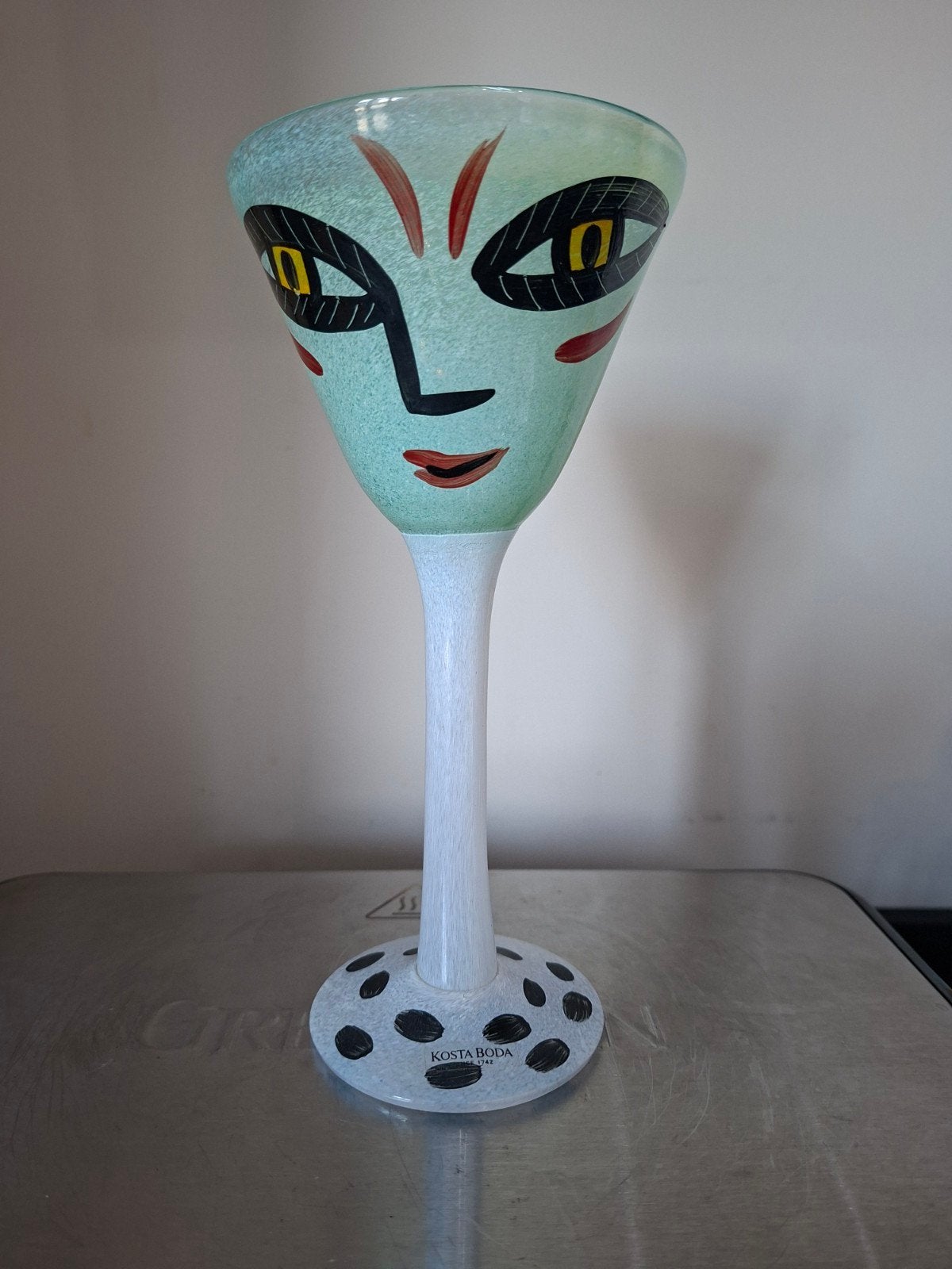 Kosta Boda Open Minds Art Glass door Hydman-Vallien., Ophalen of Verzenden