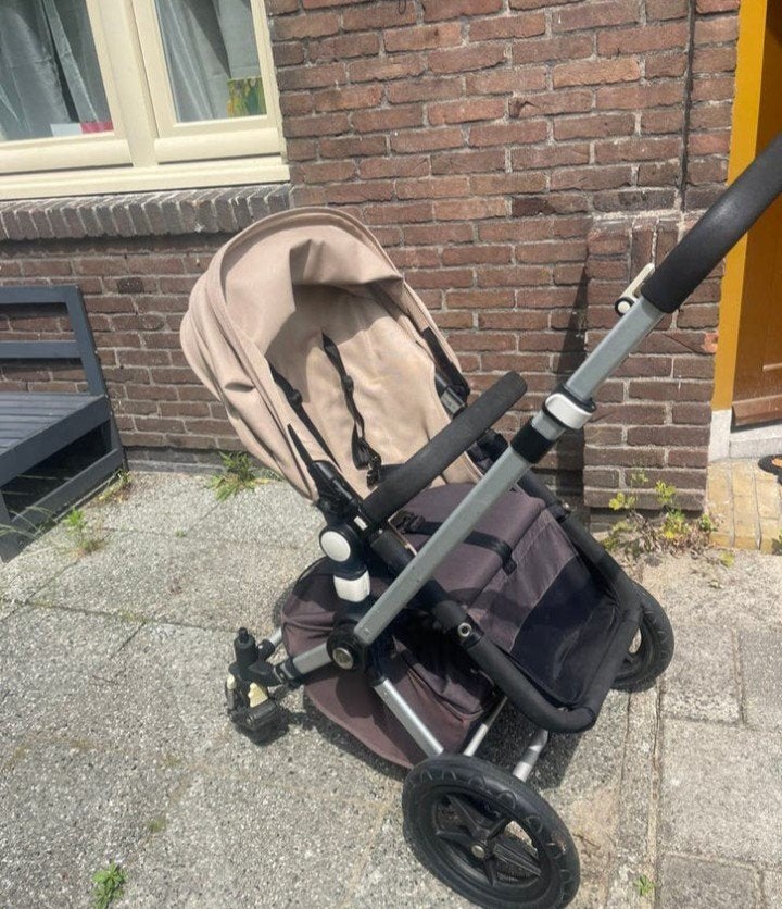 Bugaboo Cameleon bruin en beige zo goed als nieuw !MOET NU W, Ophalen of Verzenden, Zo goed als nieuw, Overige merken