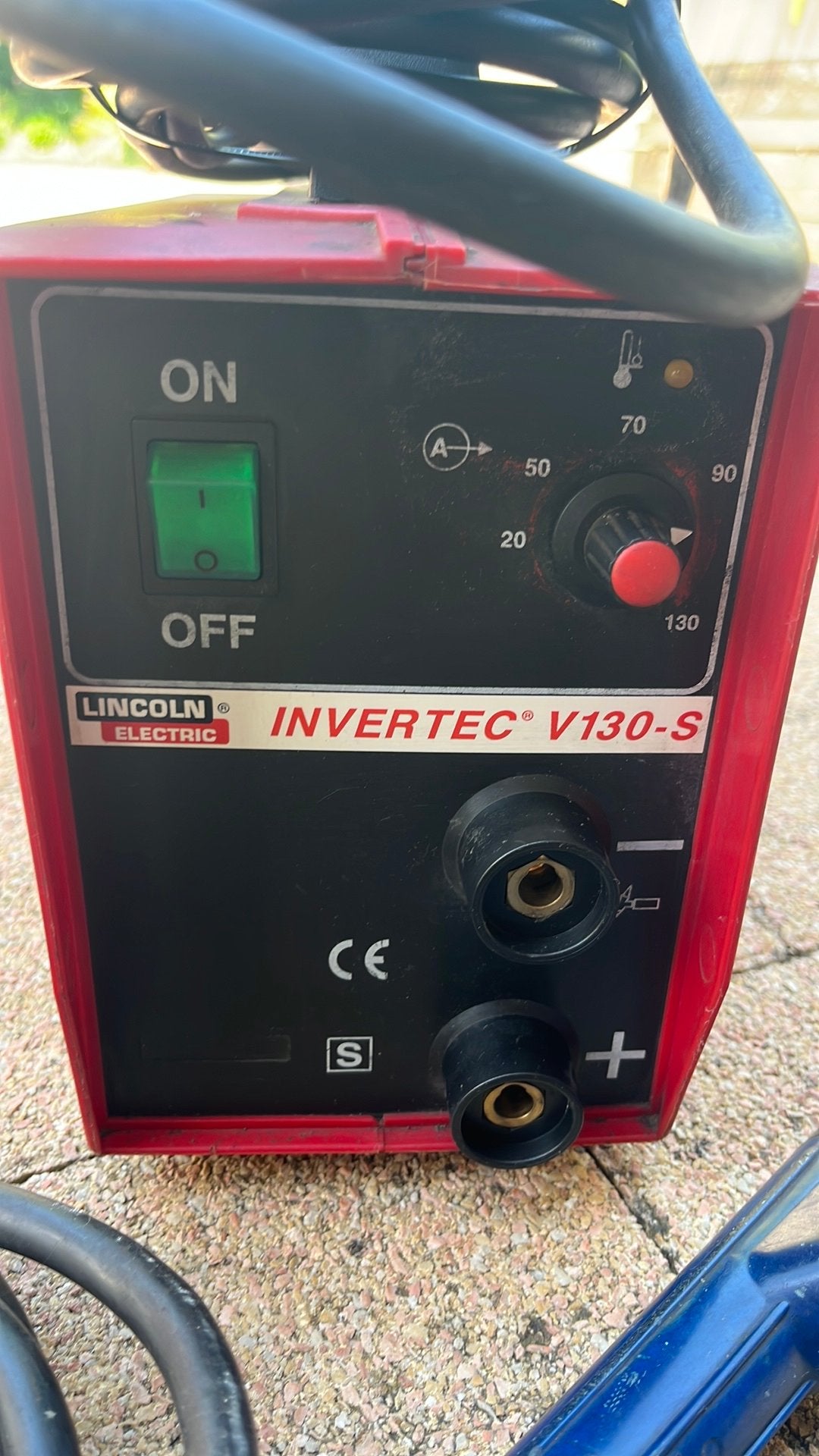 Lasmachine Lincoln, Ophalen, Zo goed als nieuw, 250 ampère of meer, Co2