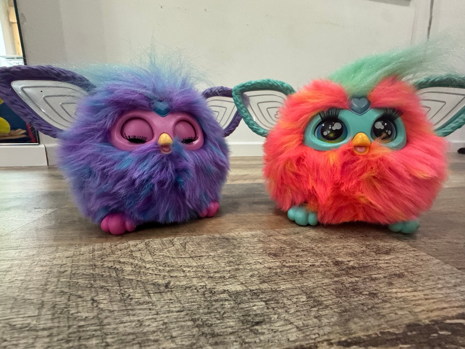 Furby Interactieve Speelgoed - Paars en Roze, Ophalen, Zo goed als nieuw, Jongen of Meisje