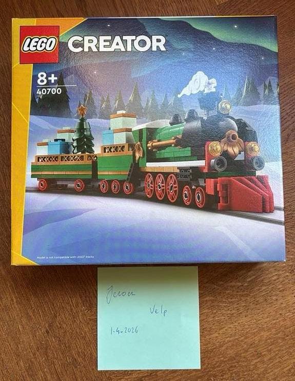Lego 40700 kersttrein nieuw, Ophalen of Verzenden, Nieuw, Complete set, Lego