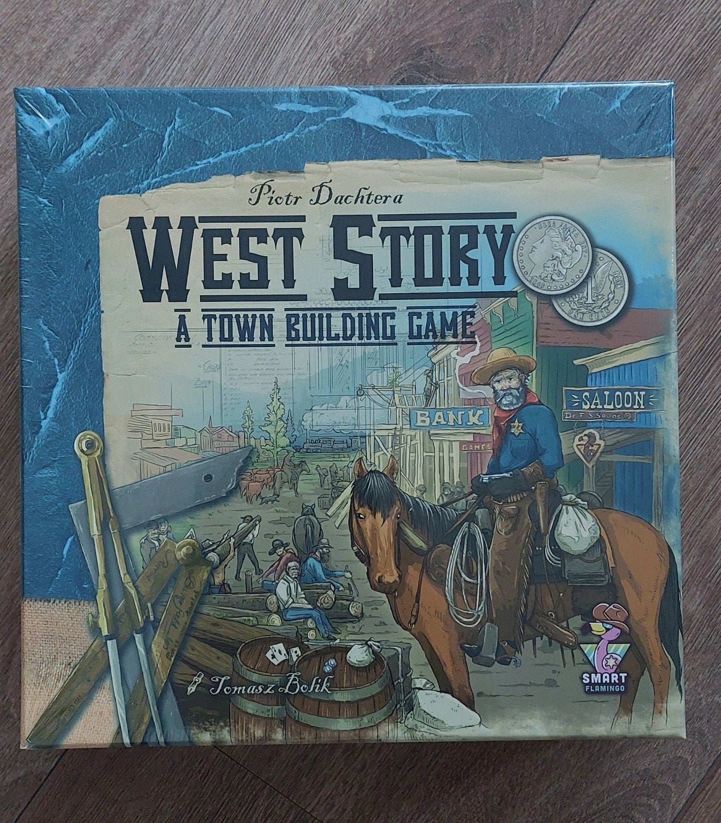West Story  A town building game NIEUW

Nieuw, Ophalen of Verzenden, Nieuw, Smart Flamingo