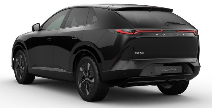 Mazda CX-6e Takumi Business Edition 78 kWh NAVI | 26 INCH IN, Auto's, Automaat, Dealer onderhouden, Achterwielaandrijving, Zwart