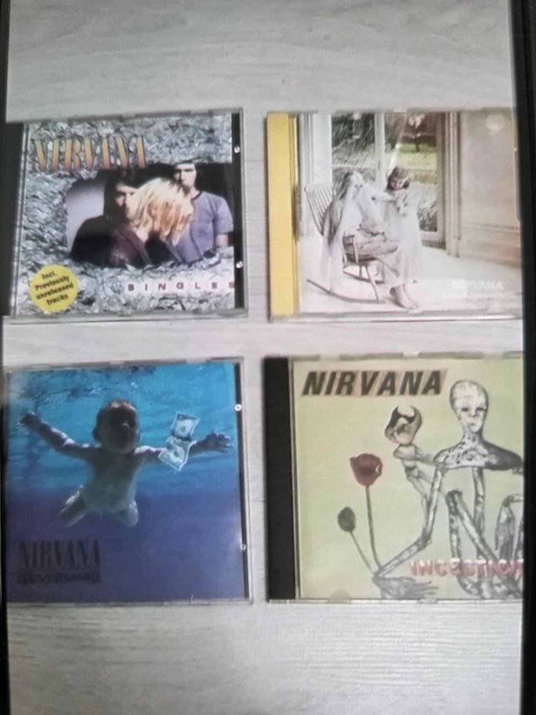 Nirvana CD Collectie: Nevermind, Incesticide, Bleach, Single, Ophalen of Verzenden, Gebruikt, Alternative