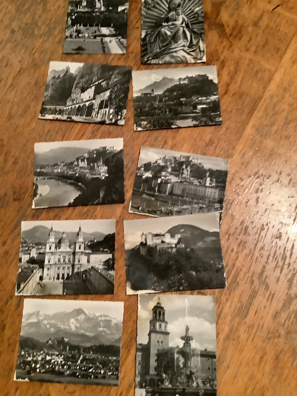 Vintage Foto's en Accordeonboekjes: Salzburg & Brussel, Verzamelen, Ansichtkaarten | Buitenland, Ophalen of Verzenden, Voor 1920