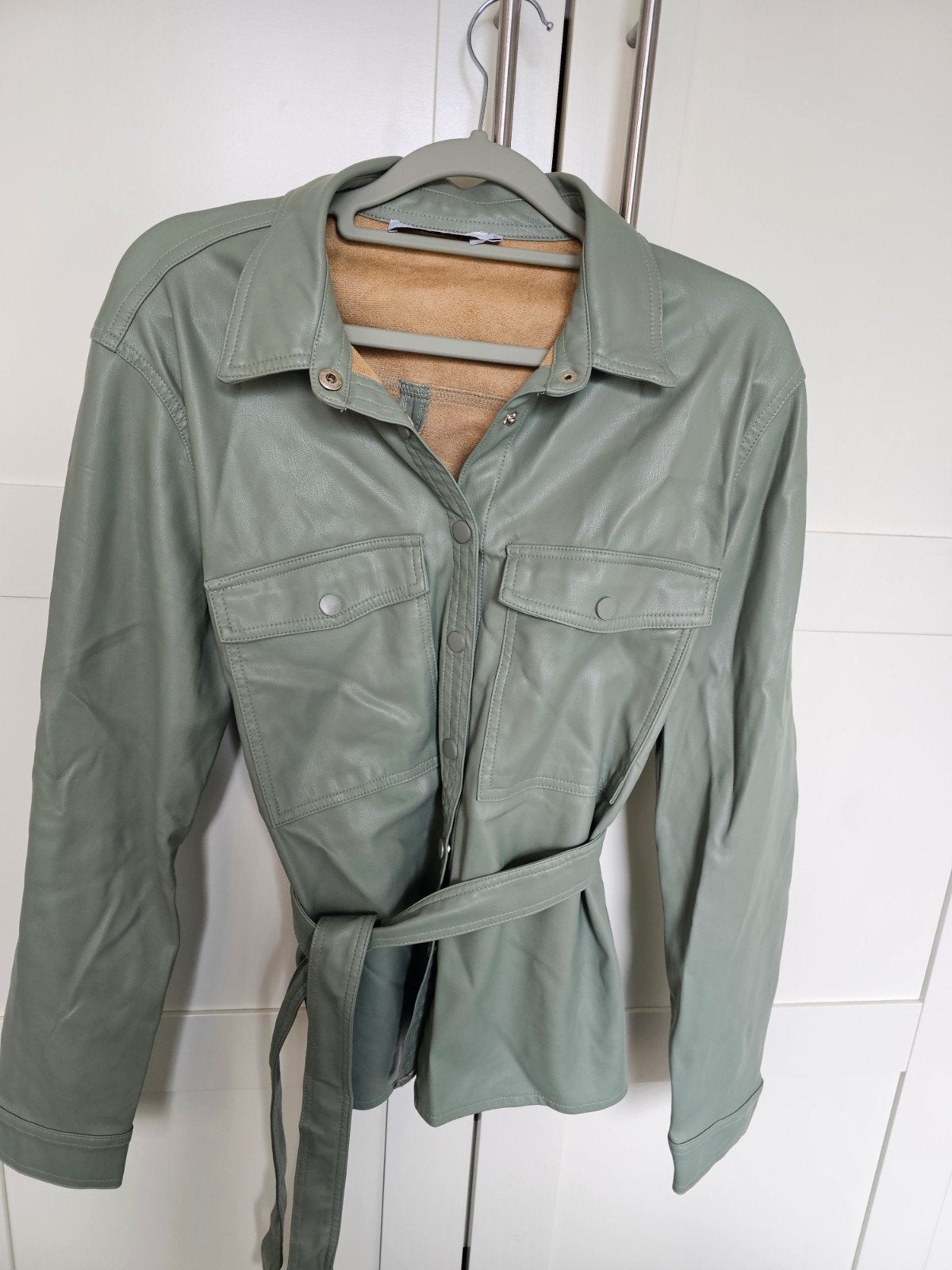 mooie lederlook blouse v costes en meer maat s 9,95 pst, Kleding | Dames, Ophalen of Verzenden, Zo goed als nieuw, Costes, Maat 36 (S)